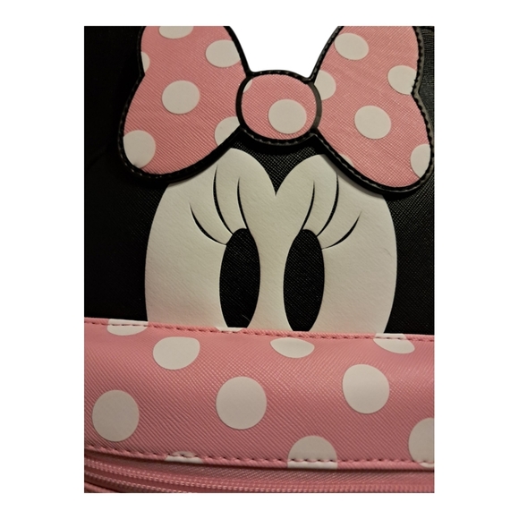 Disney Bioworld Minnie Mouse Polka Dot Backpack NWT - Picture 3 of 3